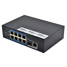 POE комутатор FoxGate S6008-GS-I-AI (8 x FE PoE + GE: RJ-45 + SFP) (1496123)