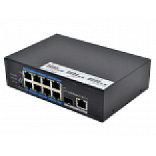 POE комутатор FoxGate S6008-GS-I-AI (8 x FE PoE + GE: RJ-45 + SFP) (1496123)