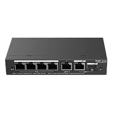 Комутатор 6 портів керований (Ruijie RG-ES206GS-P PoE)