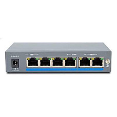 POE комутатор ATIS PoE-1006-4P/250m