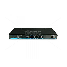 POE комутатор UTP1-SW16-TP300 (16 PoE x 100 Мбіт/с)