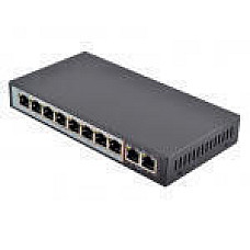 POE Watchdog комутатор FoxGate S6008-E2-AI POE (120W) [FE: 8 x POE + 2 x RJ-45] (1720464)