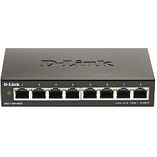 DGS-1100-08V2/E  Комутатор EasySmart (8 x Gigabit Ethernet 10/100/1000Base-T) (DGS-1100-08V2/E)