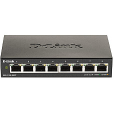 DGS-1100-08V2/E  Комутатор EasySmart (8 x Gigabit Ethernet 10/100/1000Base-T) (DGS-1100-08V2/E)