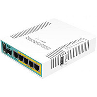 Маршрутизатор MikroTik RouterBoard RB960PGS hEX PoE (800MHz/128Mb, 1xUSB, 5х1000Мбит, Passive PoE)