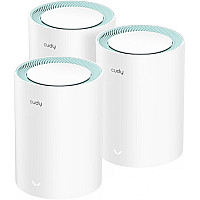 Система WiFi Cudy M1300(3-pack), AC1200 Wi-Fi Gigabit Mesh Solution (M1300(3-PACK)) (1785475)