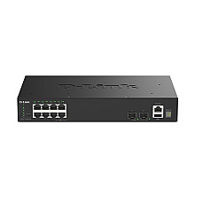 Комутатор D-Link DGS-1530-10 8xGE, 2xSFP+ Керований. L2+ (DGS-1530-10)