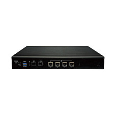 Мережевий шлюз Lanner NCR-1510F Intel C3708 CPU with 2* DDR4 ECC SO-DIMM, 4* GbE LAN w/ 1* pair Gen 3 Bypass, 2* GbE SFP, 1* 2.5