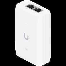 PoE-інжектор Ubiquiti U-POE+ adapter 30W, powers UniFi PoE+ devices, reduce dependency on PoE switch power, Contains RJ45 data input, AC cable with earth ground, and PoE+ output (1828210)