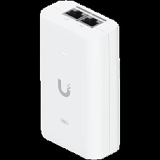 PoE інжектор Ubiquiti UniFi UACC-PoE++-10G-EU 10G PoE++ Adapter (60W), can power UniFi PoE++ devices, reduce dependency on PoE switch power, and provide a Multi-Gigabit LAN connection