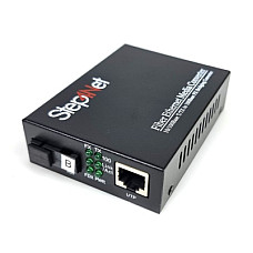 Медіаконвертер 10/100Base-TX to 100Base-FX, SM, 1550nm, SC/PC, 20км Step4Net (MC-R-0,1-1SM-1550nm-20-LFP)