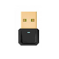 Bluetooth USB adapter 5.0, чорний, RTL (B00945)