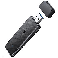 Адаптер WiFi AC1300 2.4GHz&5GHz USB 3.0 CM492 Ugreen Black (50340) (1500935)
