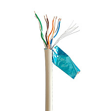 CAT5e, багатожильний, алюміній під міддю (CCA), AWG24, екранована фольгою, 100 м Cablexpert (FPC-5004E-L/100)