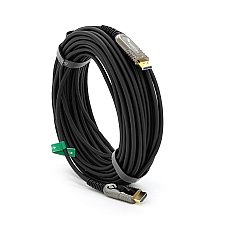 Кабель VEGGIEG HA-20 HDMI-HDMI 4K UHD, 20.0m, v2,0, OD-4.0mm, круглий, Black, коннектор Black-Metal, Box (1586058)
