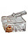 Конектор Eserver RJ12 6P6С, уп. 100шт (WT-6001D)