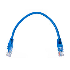 Патч-корд мережевий E-NET UTP, RJ-45, CAT.5/CAT.6, 0.3m (1687401)