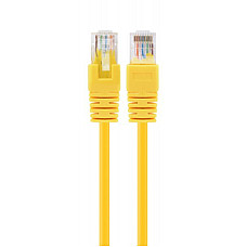 Патч-корд 0.25м UTP cat 6 CCA yellow Cablexpert (PP6U-0.25M/Y)