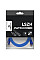 Патч-корд 0.25м S/FTP Cat 6A CU LSZH blue Cablexpert (PP6A-LSZHCU-B-0.25M)