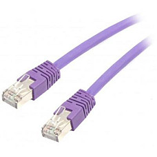 Патч-корд 0.25м S/FTP Cat 6A CU LSZH violet Cablexpert (PP6A-LSZHCU-V-0.25M)
