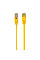 Патч-корд 0.25м FTP cat.6 CCA yellow Cablexpert (PP6-0.25M/Y)