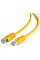 Патч-корд 0.25м FTP cat.6 CCA yellow Cablexpert (PP6-0.25M/Y)
