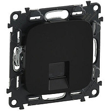 Комп'ютерна розетка Legrand Furniture RJ45 Кат.5е UTP Антрацит (753950) (1787186)