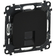 Комп'ютерна розетка Legrand Furniture RJ45 Кат.5е UTP Антрацит (753950) (1787186)