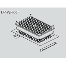 Iнсталяційна рама до DP-VEN-04(06) з фільтром, RAL9005 DP-VER-06F CONTEG (DP-VER-06F-H)