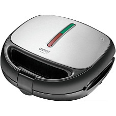 Мультимейкер Camry CR 3057 6в1/ 1200Вт/ гриль/ сендвіч/ вафлі/ горішки/ омлет/ змінні пластини/ сіри (CR3057)