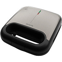 Мультимейкер AIWA TETSU ASM-750 750Вт/ гриль/ сендвіч/ товсті вафлі/ змінні пластини/ коричневий (ASM750)