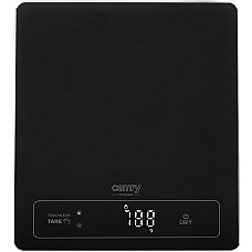 Ваги кухонні Camry CR 3175 black електронні/ 15кг/ г; мл, унція/ USB type C/ автовимкнення/ скло (CR3175B)