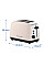 Тостер  Russell Hobbs 1670Вт, нержав., підігрів, жасмін (26930-56)