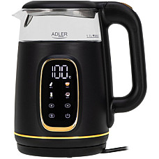 Електрочайник Adler AD 1305 black gold