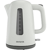 Електрочайник AIWA MIZUCHI AKT-2000 2200Вт/ 1.7л/ Strix/ пластик/ білий (AKT2000)