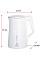Електрочайник Adler AD 1345 white 1850-2200Вт/ 1.7л/ STRIX/ встановлення температури/ (AD1345W)