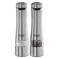 Млини для солі та перцю Russell Hobbs ААх4, керамічні жорна, сталевий (23460-56) (1777742)
