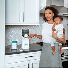 Машина для приготування дитячої суміші Baby Brezza Підігрівач води для дитячої суміші Instant Warmer, білий (BRZ0057)