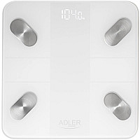 Ваги підлогові Adler AD 8186 white (AD8186W)