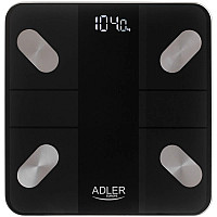 Ваги підлогові Adler AD 8186 black (AD8186B)