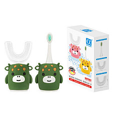 Електрична зубна щітка AHealth KIDS SONIC SMILE 2 Green (AHkss2g)
