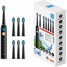 Електрична зубна щітка AHealth SMART SONIC SMILE 1 black (AHsss1b)