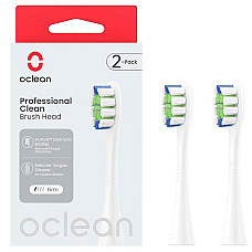Насадка для зубної електрощітки Oclean P1C1 W02 Professional Clean Brush Head White (2 шт) (6970810553765)