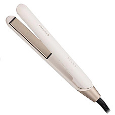 Випрямляч Remington Shea Soft, >300Вт, темп.режимів-5, 150-230С, кераміка, біло-золотий (S4740) (1821897)