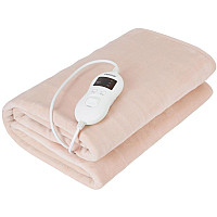 Електропростирадло Camry CR 7423 з таймером односпальне/ 60 Вт/ 150x80/ 8 рівнів нагріву/ автовимкне (CR7423)