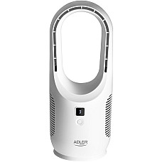 Вентилятор AdlerAD 7343 настільний/ безлопатевий/ акумуляторний/ 5Вт/  Li-ion 2200mAh/ USB-C/ білий (AD7343)