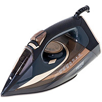 Праска Camry CR 5036 black-gold 3400Вт/ 360 мл/ кераміка/ ''Крапля-стоп''/автовимкнення/ чорна (CR5036)