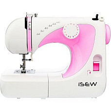 Швейна машина iSEW A15 , електромех., 85 Вт, 15 шв.оп., петля напівавтомат, біло-рожевий (ISEW-A15) (1753565)