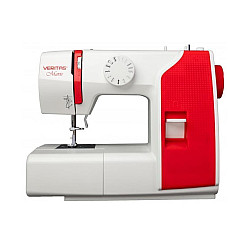 Швейна машина VERITAS MARIE, електромех., 70Вт, 13 шв.оп., петля напівавтомат, білий + червоний (MARIE) (1506281)