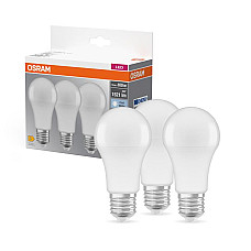 Набір ламп 3шт OSRAM LED E27 13Вт 4000К 1520Лм A60